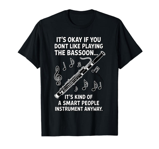 Cool Bassoon Design for Men Women Bassoon Player Bassoon T-Shirt