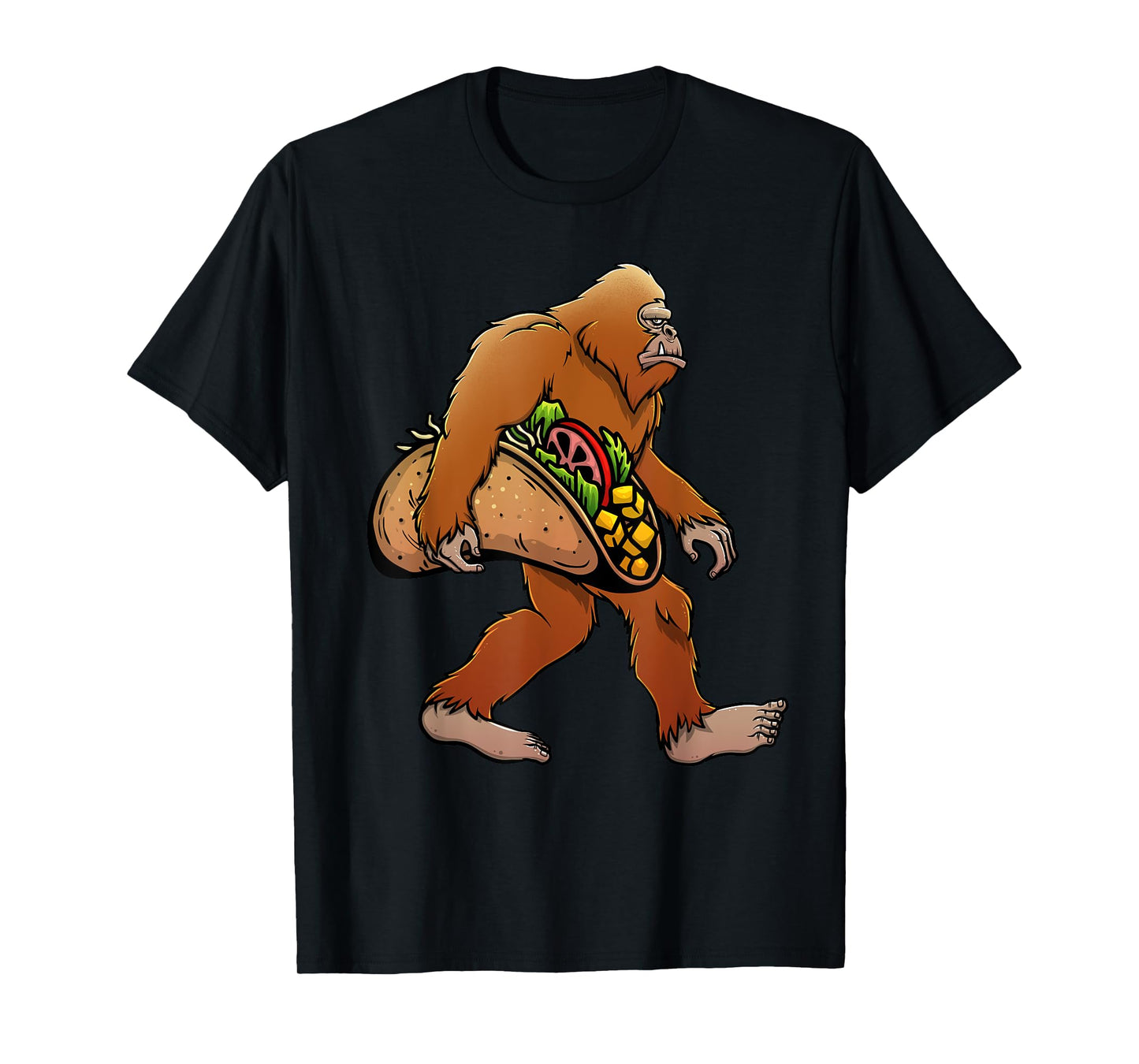 Cool Taco Design For Men Women Kids Mexican Food Taco Lover T-Shirt
