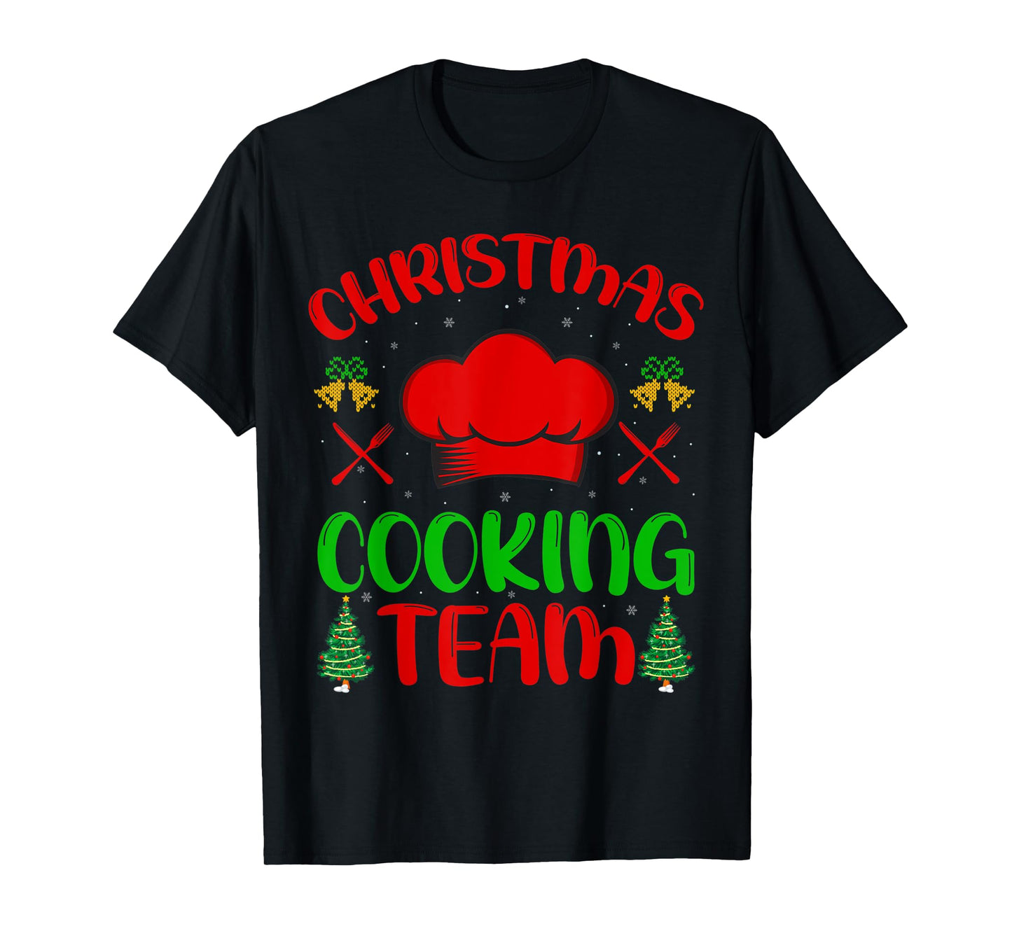 Cooking Lover Xmas Cook Chef Christmas Cooking Team T-Shirt