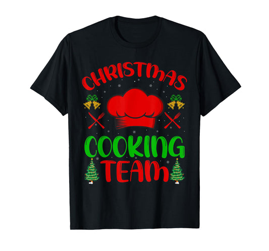 Cooking Lover Xmas Cook Chef Christmas Cooking Team T-Shirt