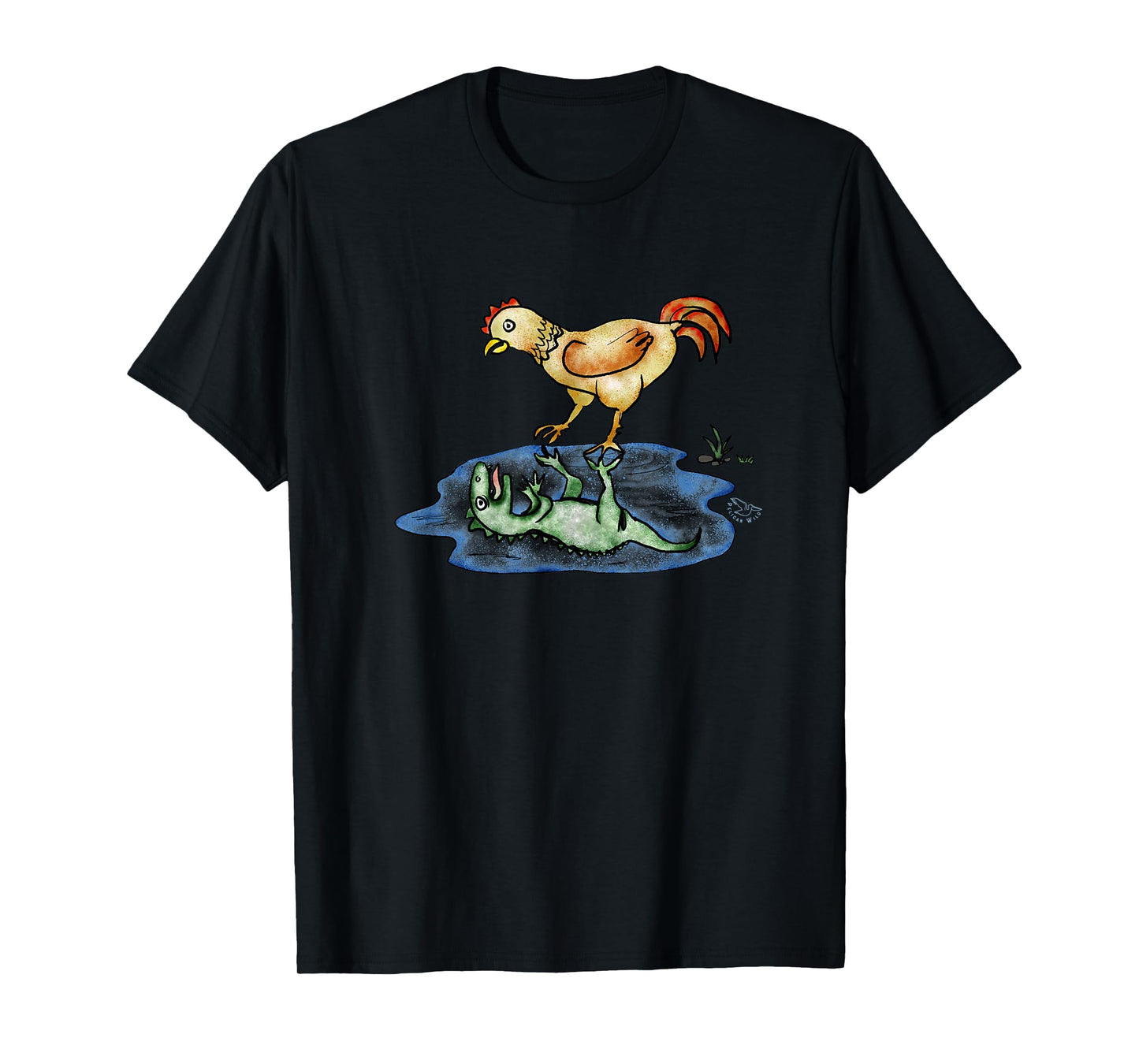 Chicken Dinosaur Funny Evolution T-Shirt Science Lover Shirt T-Shirt