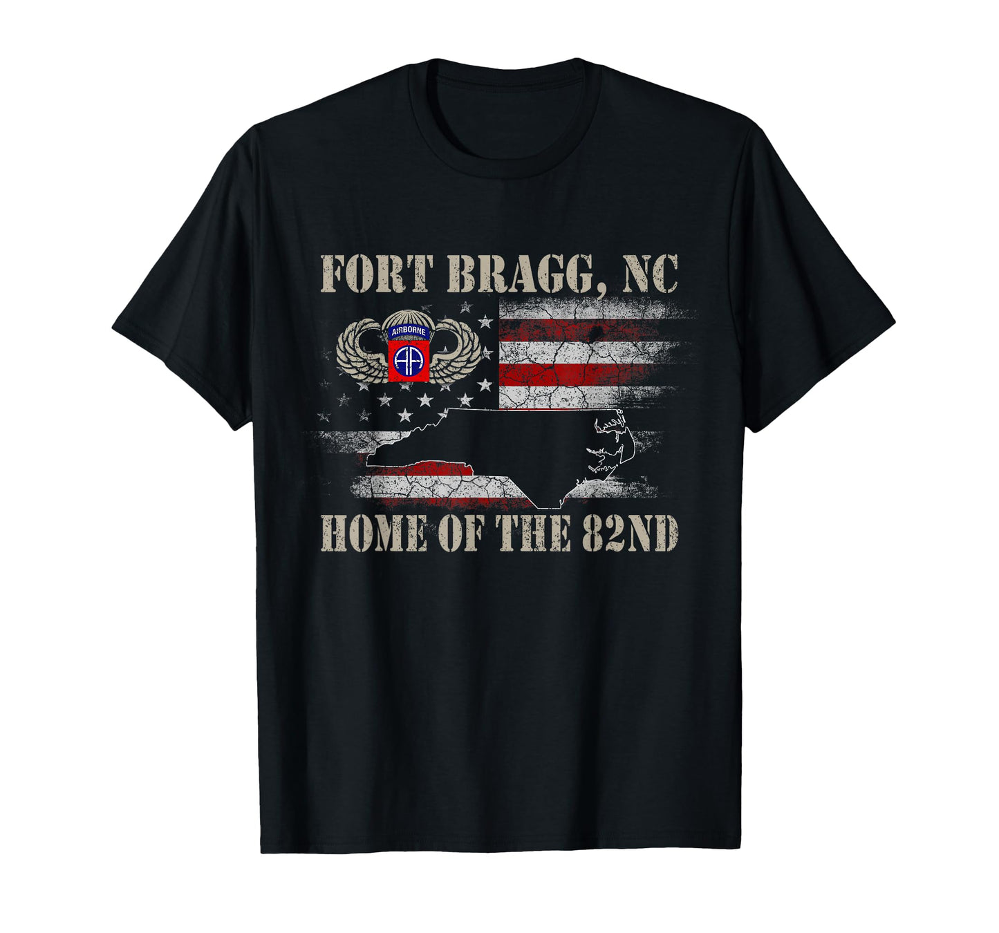 Fort Bragg NC Home of The 82nd Airborne Tshirt, Veterans Day T-Shirt