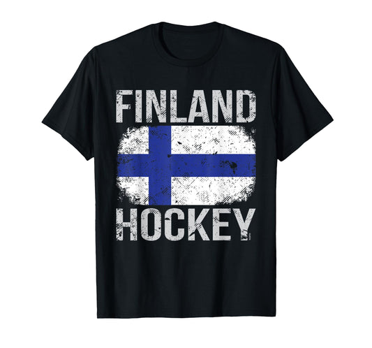 Finland Hockey, Finnish Flag T-Shirt T-Shirt