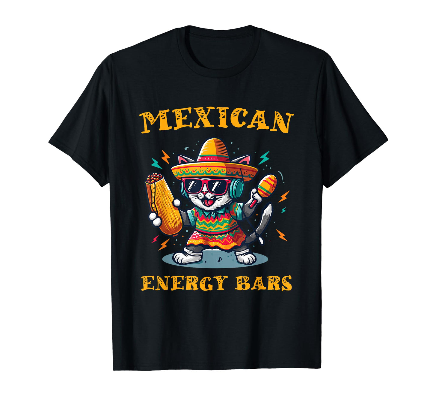 Tamale Mexican Energy Bars Funny Tamales Lover Mexican Food T-Shirt