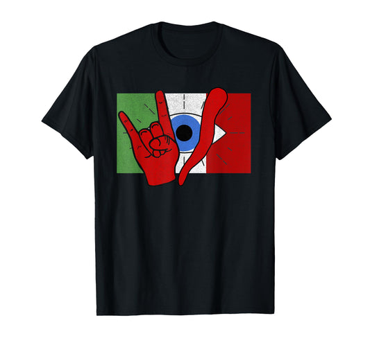 Italian Evil Eye il Malocchio Maloik Malocchio Italy T-Shirt