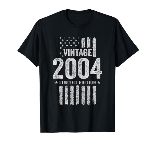 2004 Birthday - Born in 2004 - Limited Edition Vintage 2004 T-Shirt