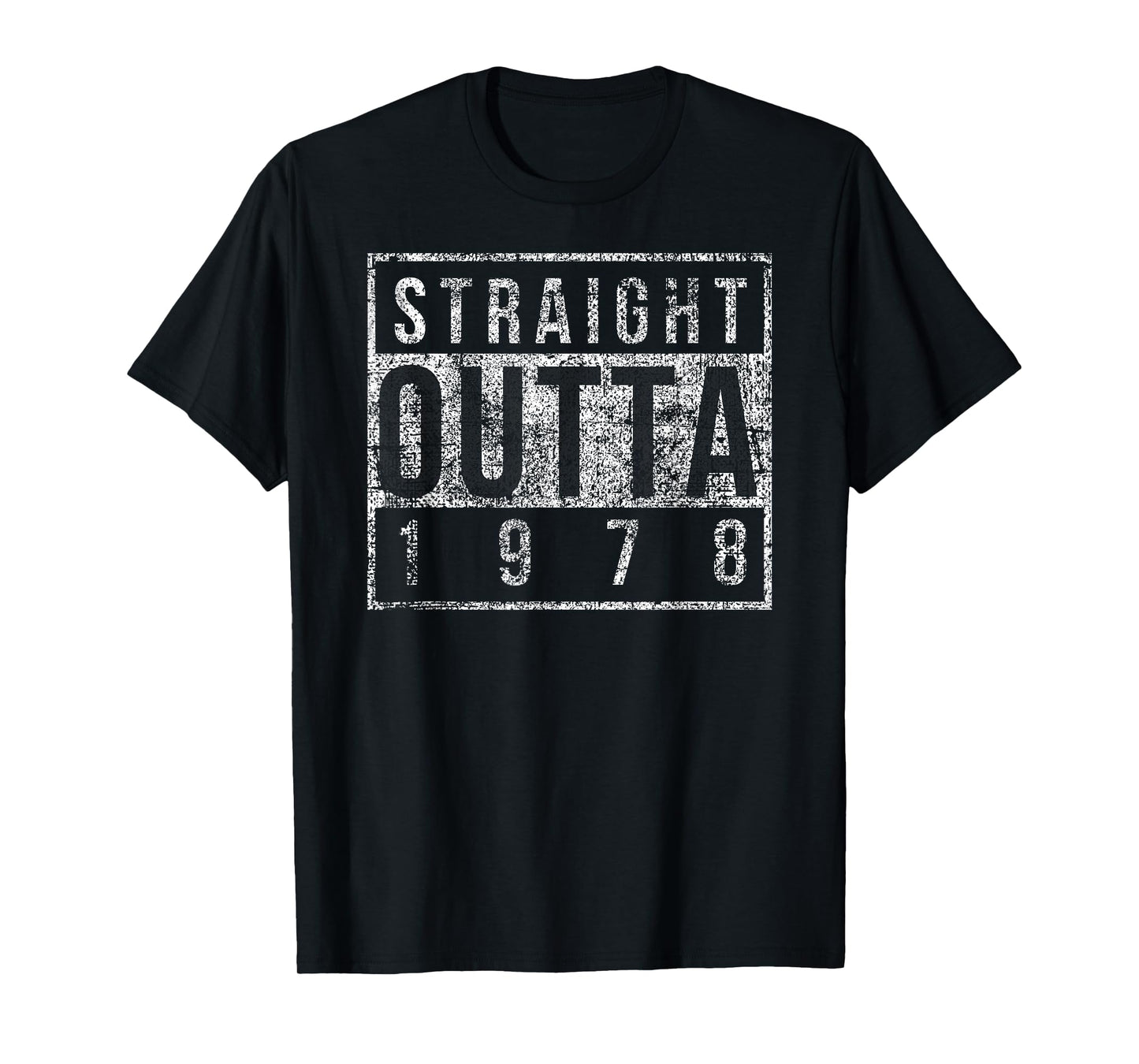 44th Birthday Gift Vintage Straight Outta 1978 Retro T-Shirt