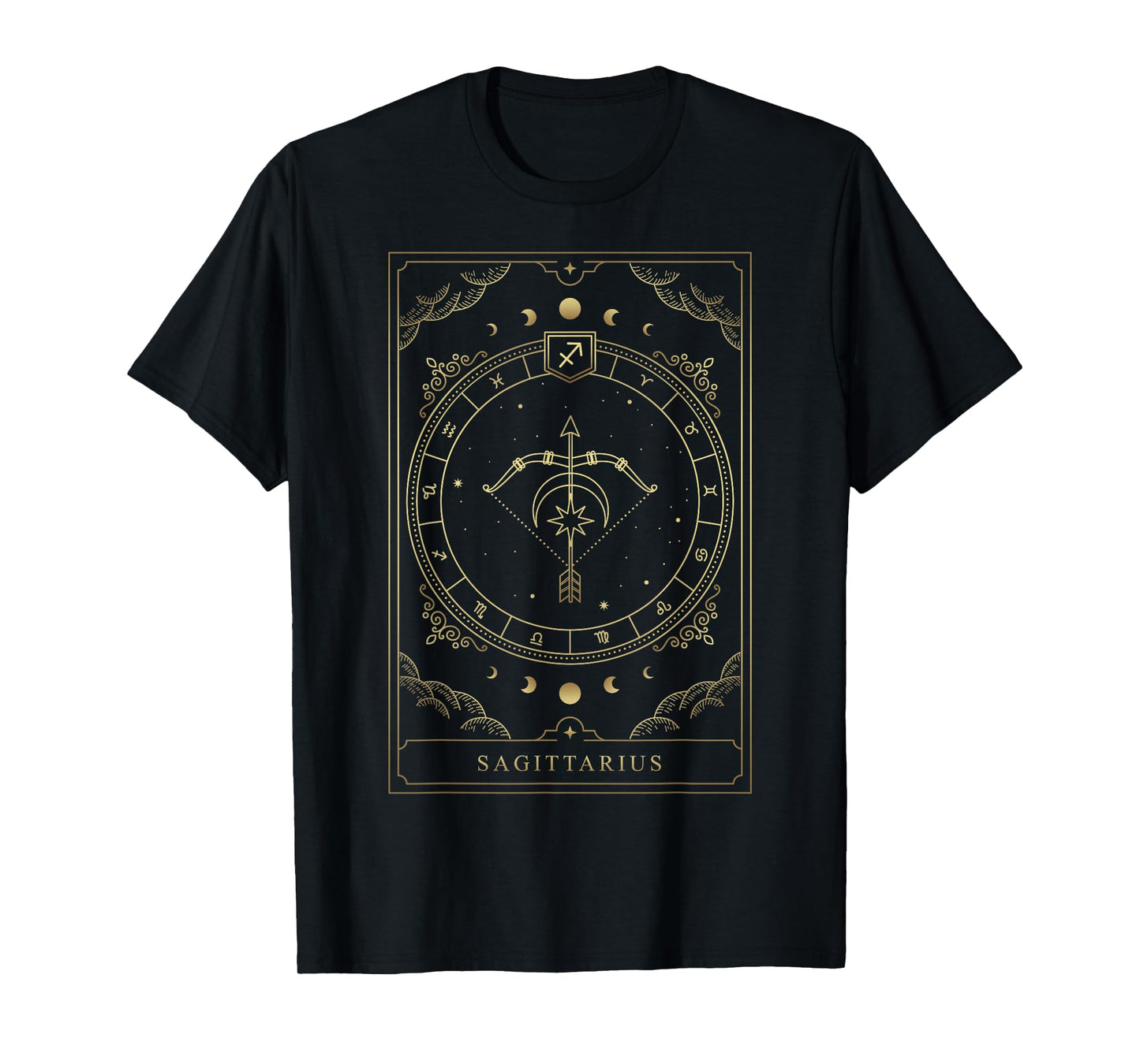 Sagittarius Horoscope and Zodiac Symbol T-Shirt