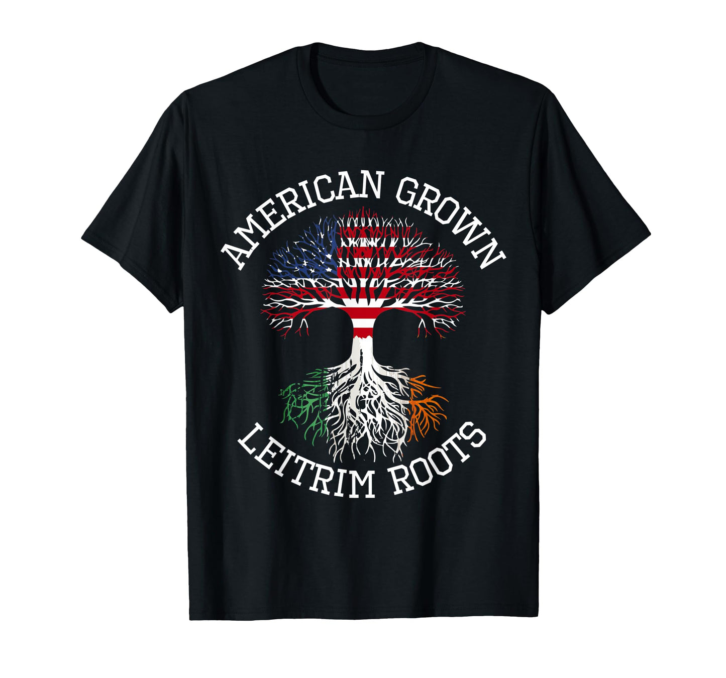American Grown Co. Leitrim Irish Roots Ireland Heritage T-Shirt