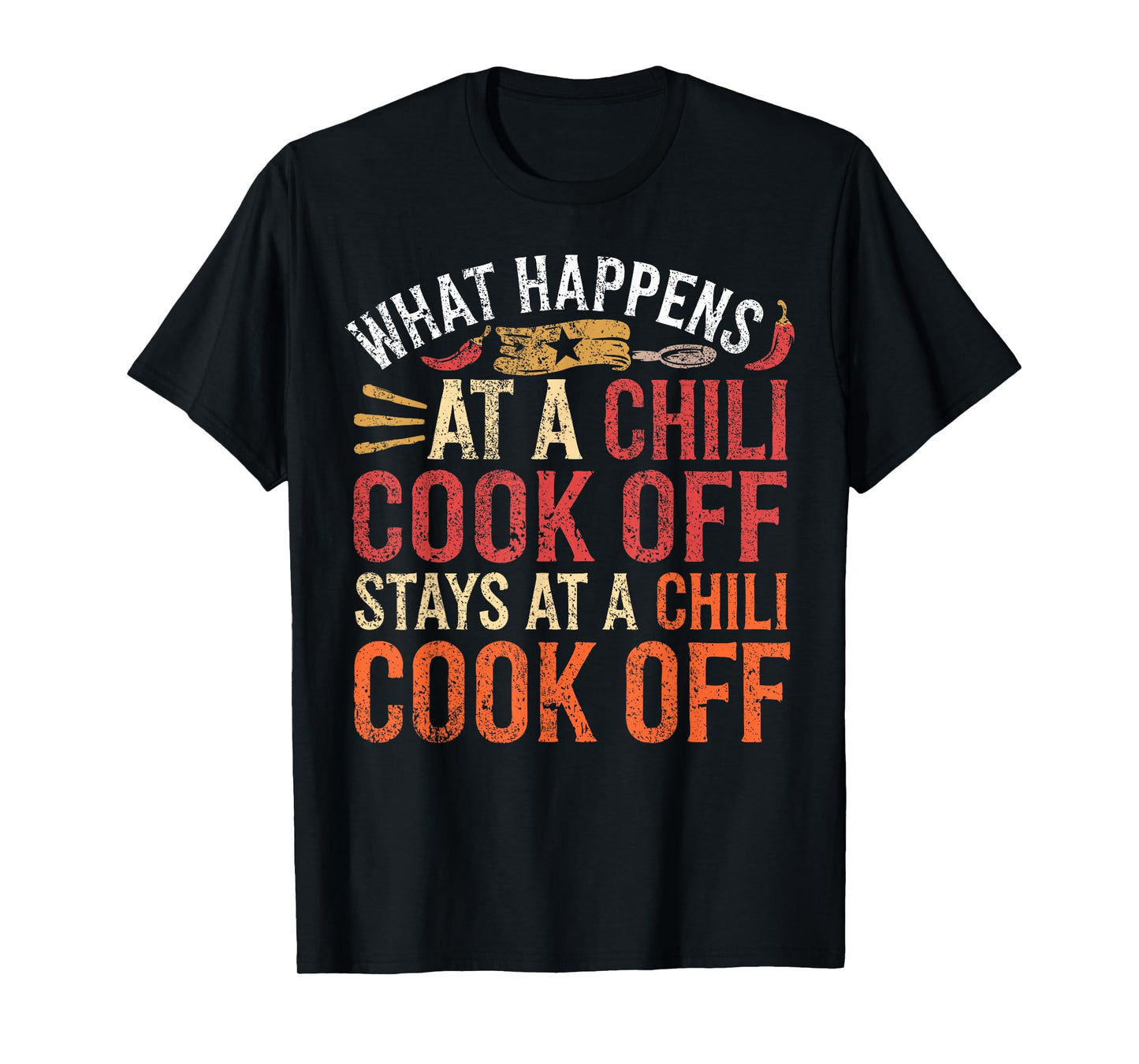 Chili Cook Off Funny Cooking Chili T-Shirt