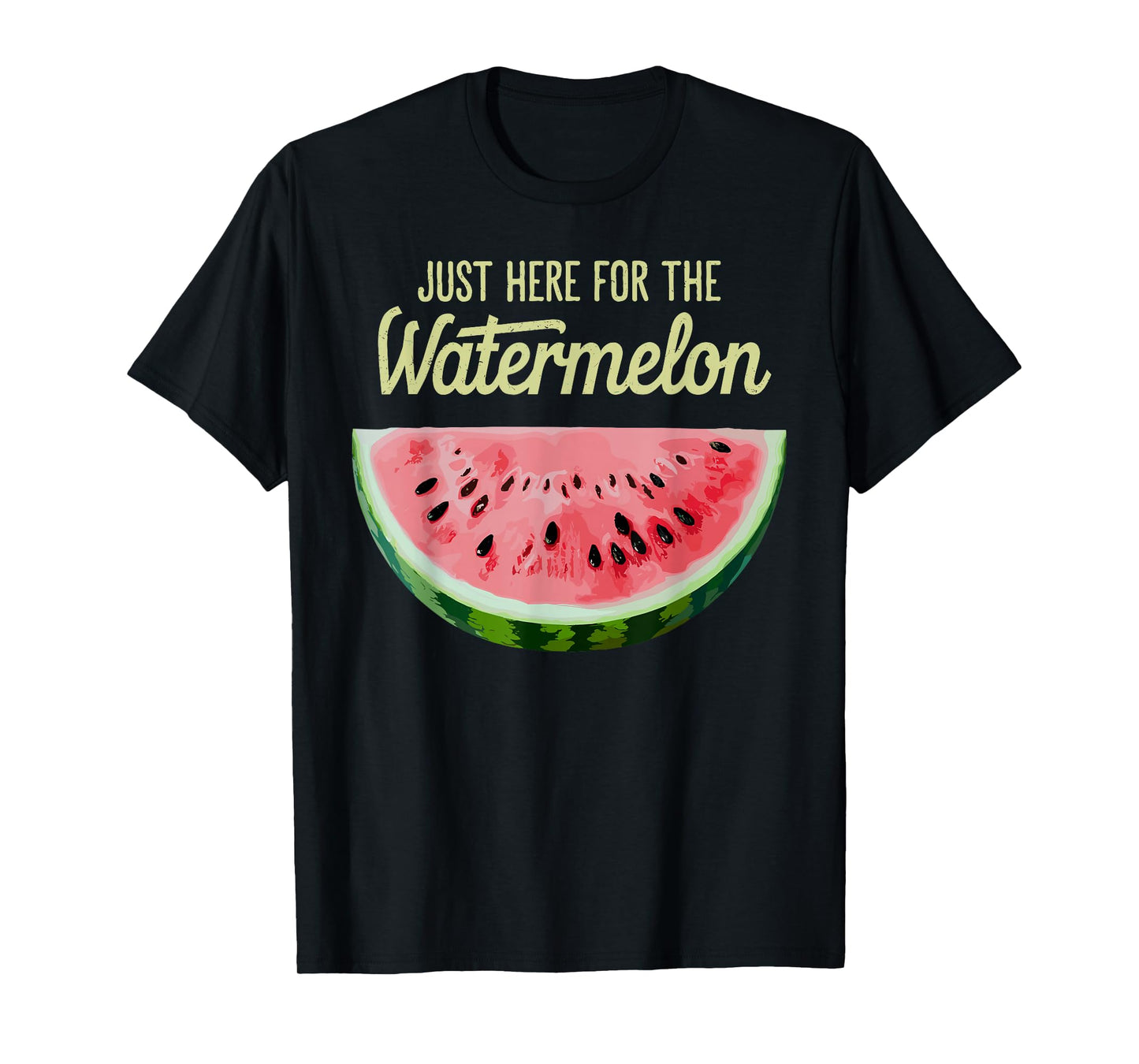 Cute Watermelon Print for Men Women Kids Watermelon Fruit T-Shirt