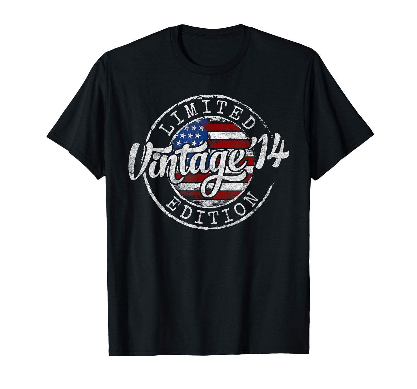 Vintage 2014 11th Birthday Gifts for Boy Girl 11 Year Old T-Shirt
