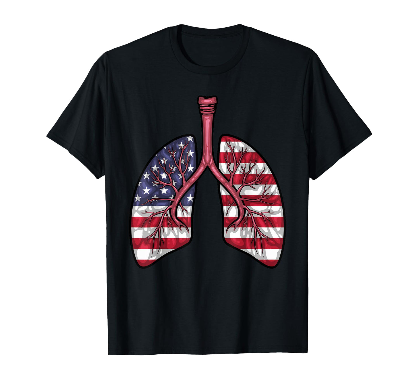 Cool Respiratory Therapy Men Women US Flag Patriotic RT T-Shirt