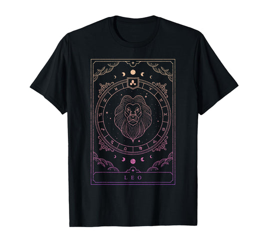 Lion Birthday Gift Zodiac Astrology Leo T-Shirt