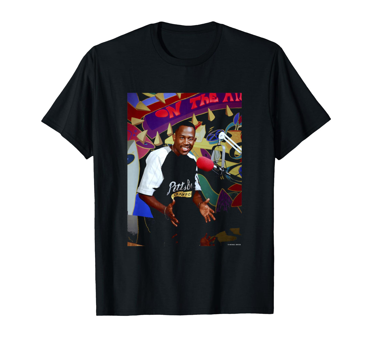 The Martin Show Actor Martin Lawrence by Michael Grecco T-Shirt