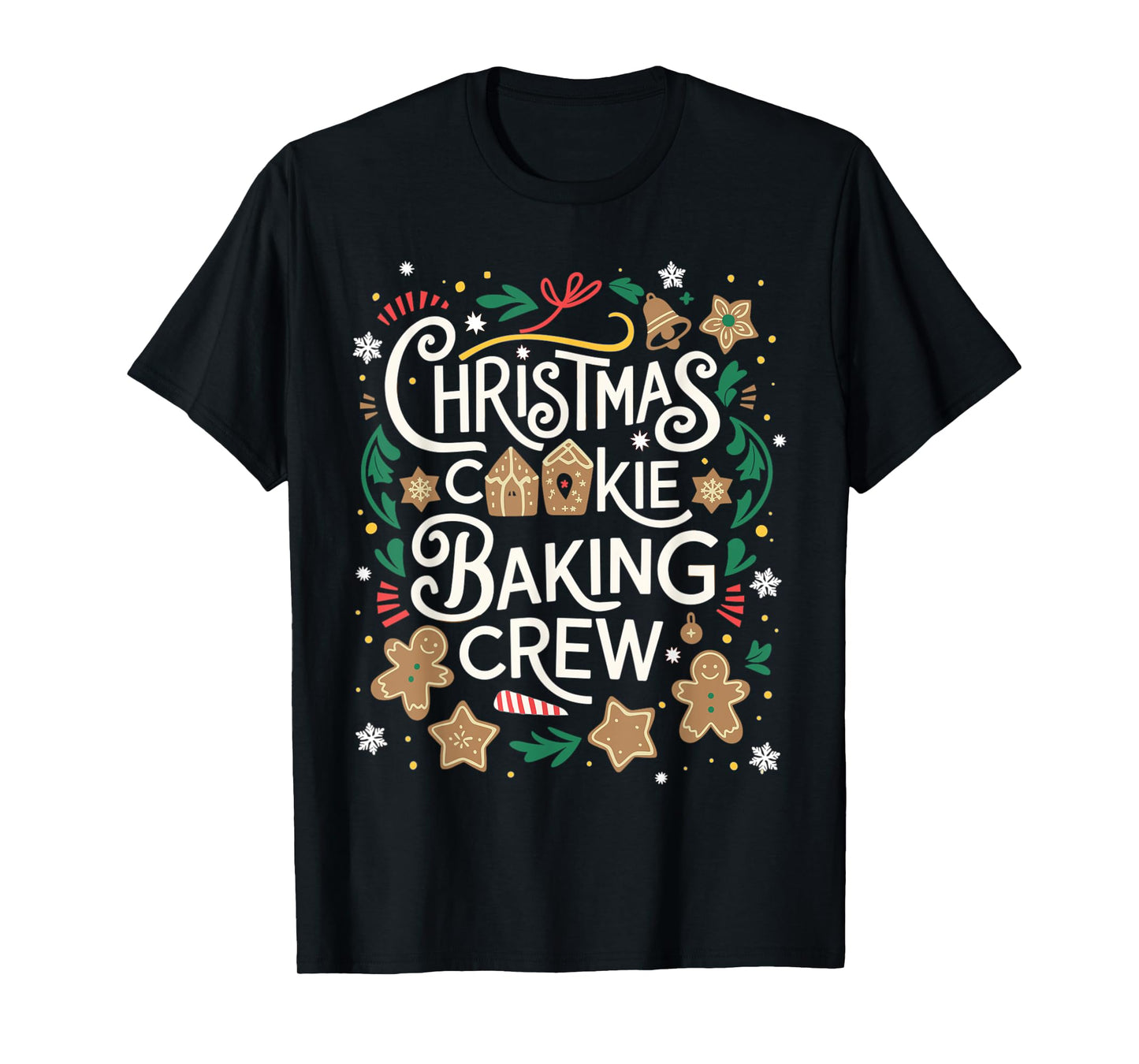 Christmas Cookie Baking Crew Family Christmas X-Mas T-Shirt
