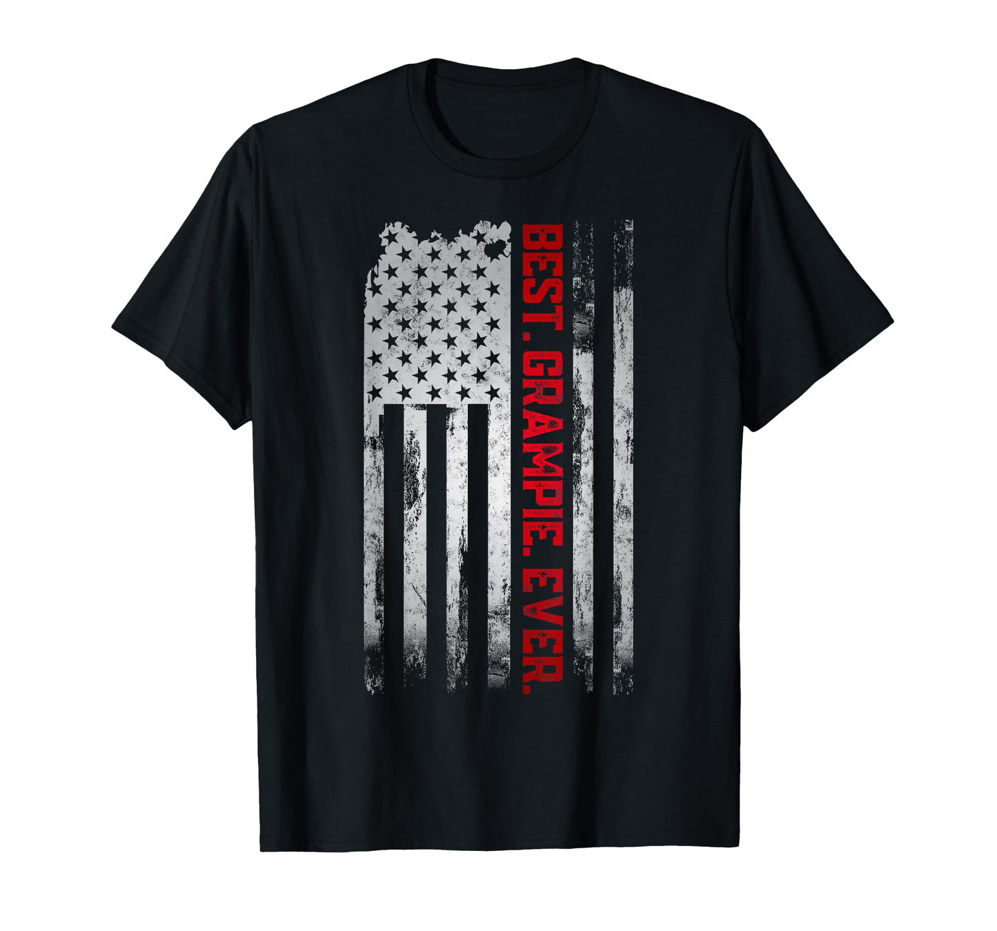 Best Grampie Ever American USA flag Father’s day gift G-Dad T-Shirt