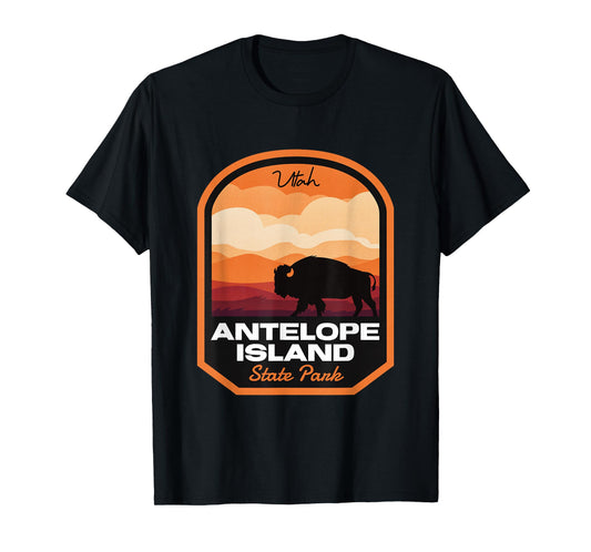 Antelope Island State Park UT Bison T-Shirt