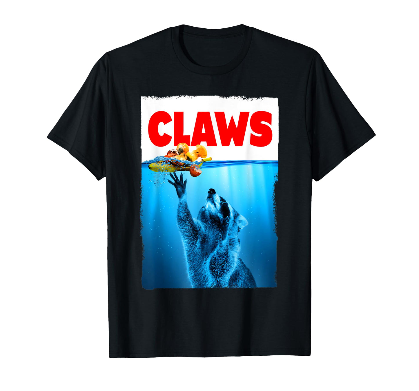 Paws Claws Raccoon Trash Panda Parody T-Shirt