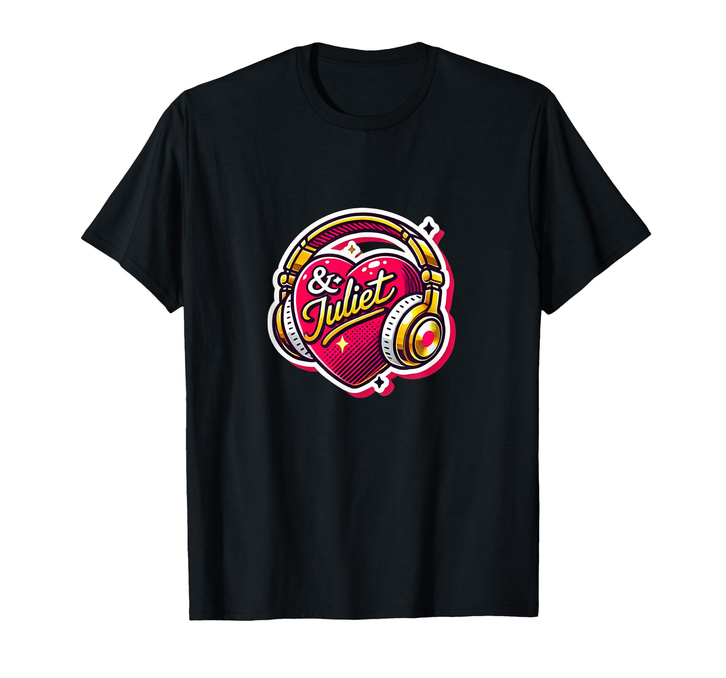 & Juliet Musical Theatre Heart Musicals T-Shirt