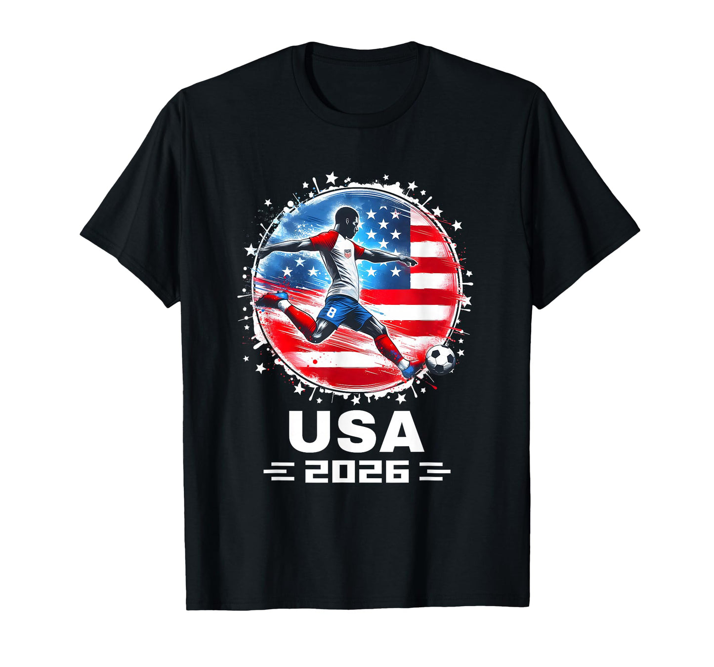 USA 2026 United States Sport USA Team 2026 Player 2026 USA T-Shirt