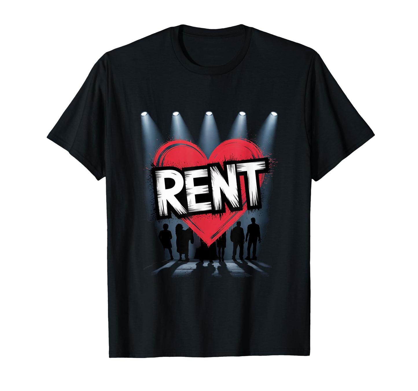 Rent Inspirational Musical Theatre Broadway Theater T-Shirt