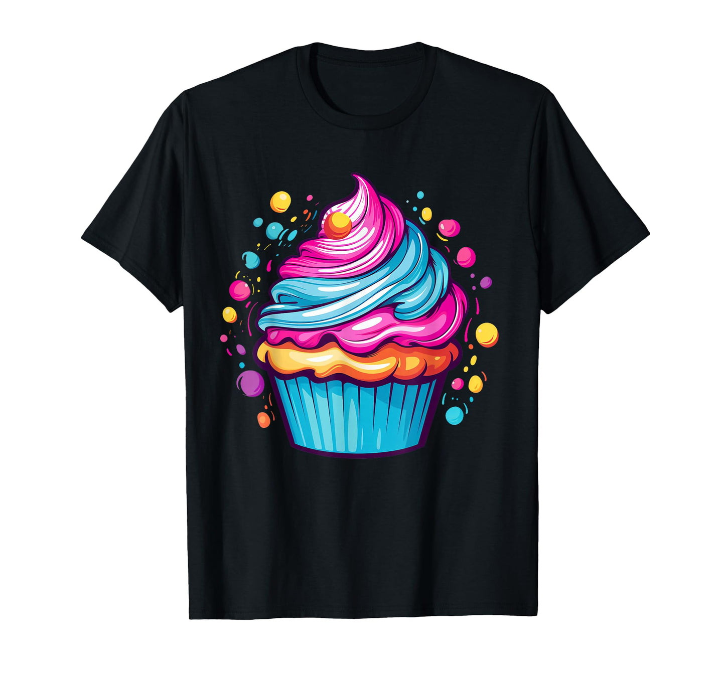 Colourful Cupcakes T-Shirt