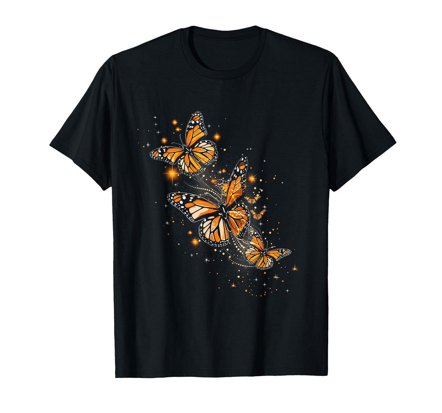 butterfly aesthetic orange monarch butterflies nature T-Shirt