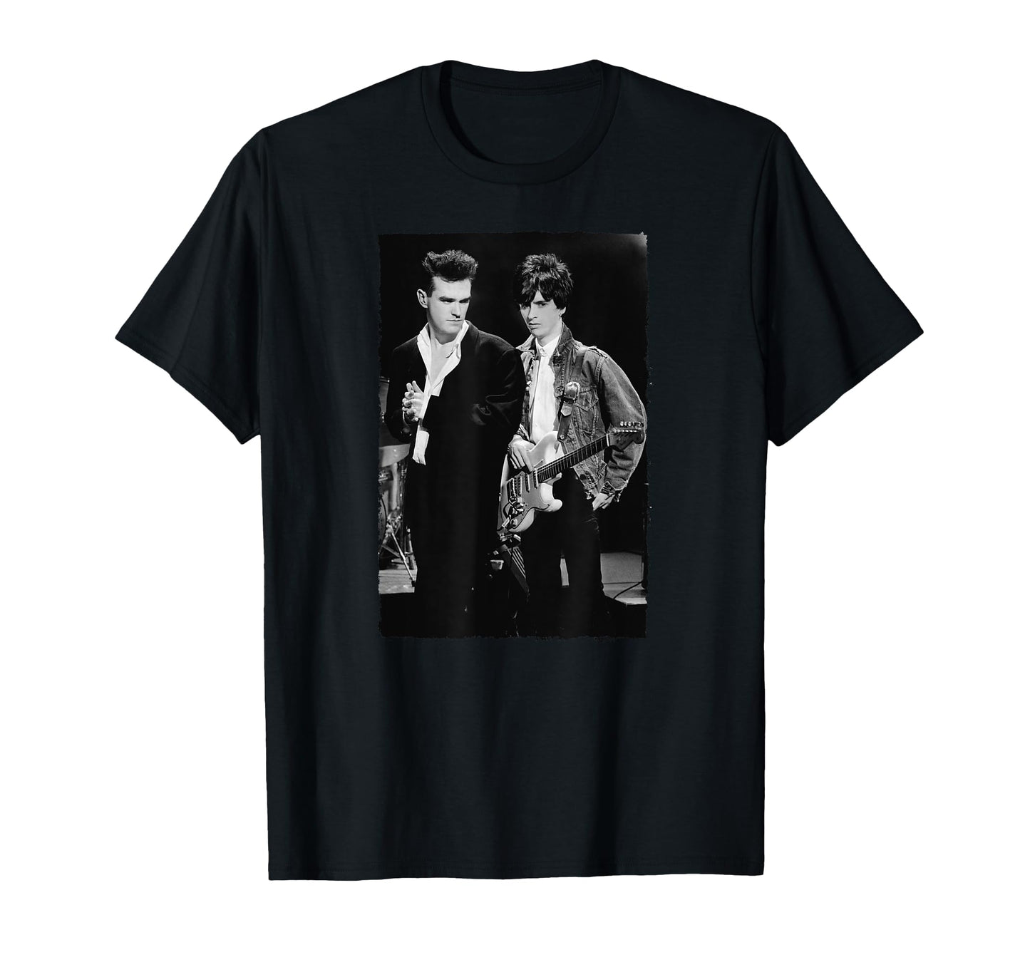 The Smiths Morrissey And Johnny Marr Live By Stephen Wright T-Shirt