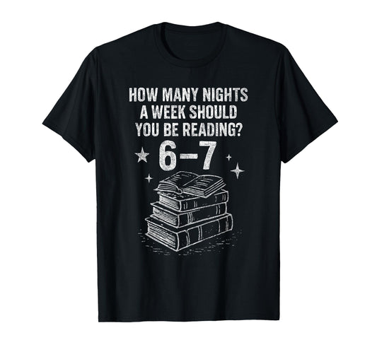 67 Nights Reading Meme for Bibliophiles English Teacher T-Shirt