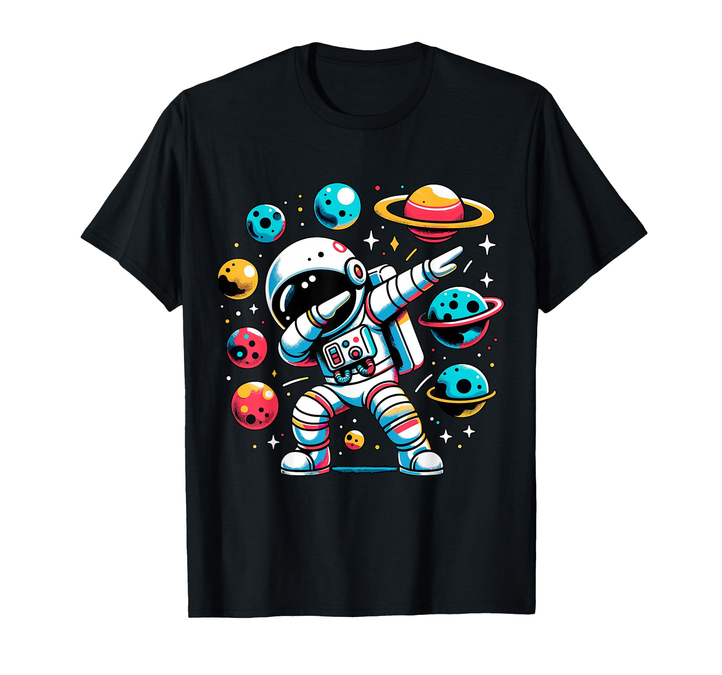 Dabbing Astronaut Space Galaxy T-Shirt