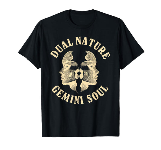Zodiac Symbol Gemini Astrology Horoscope T-Shirt