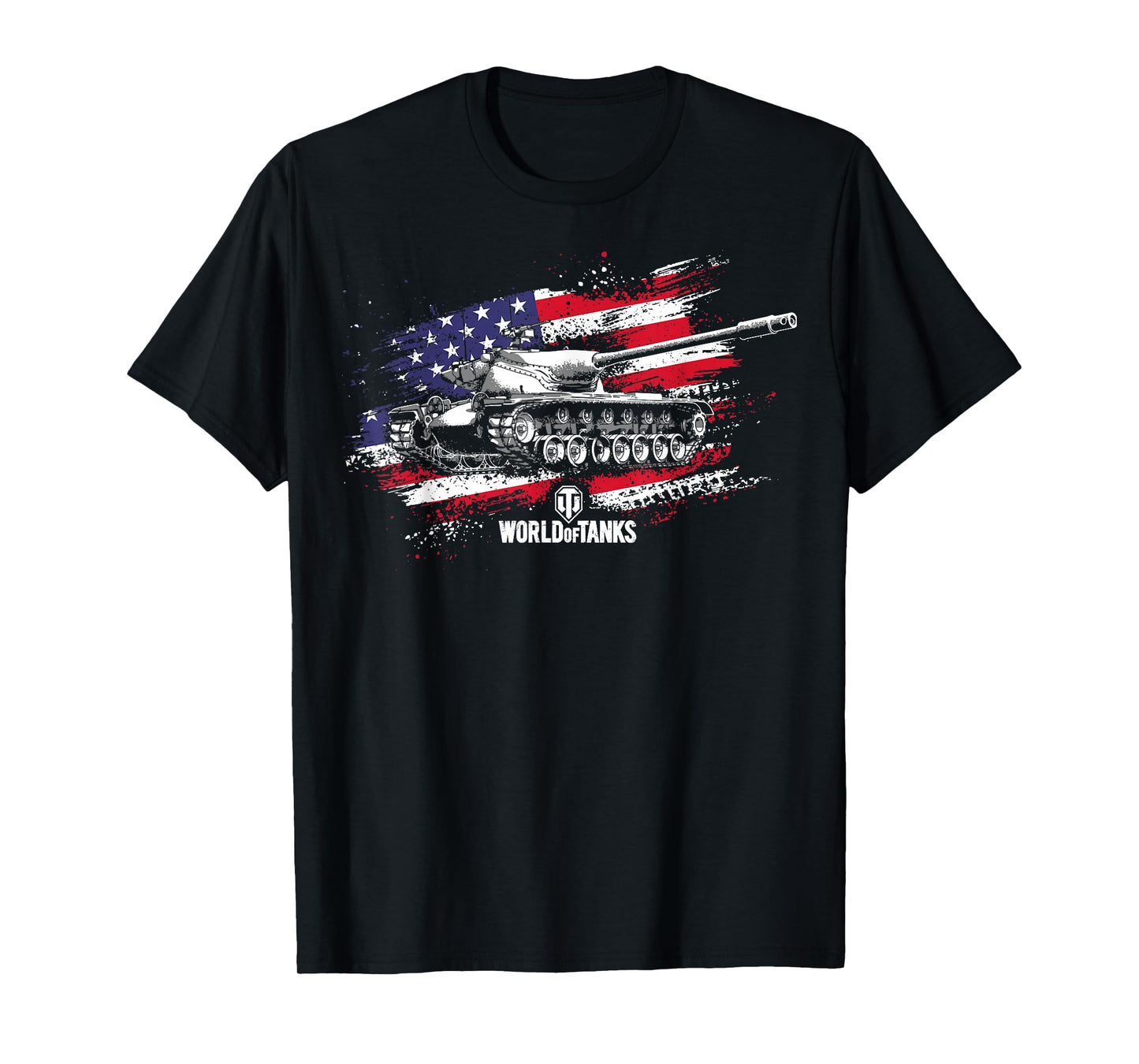 World of Tanks Red, White, and Blue...and a T57 Heavy Tank! T-Shirt