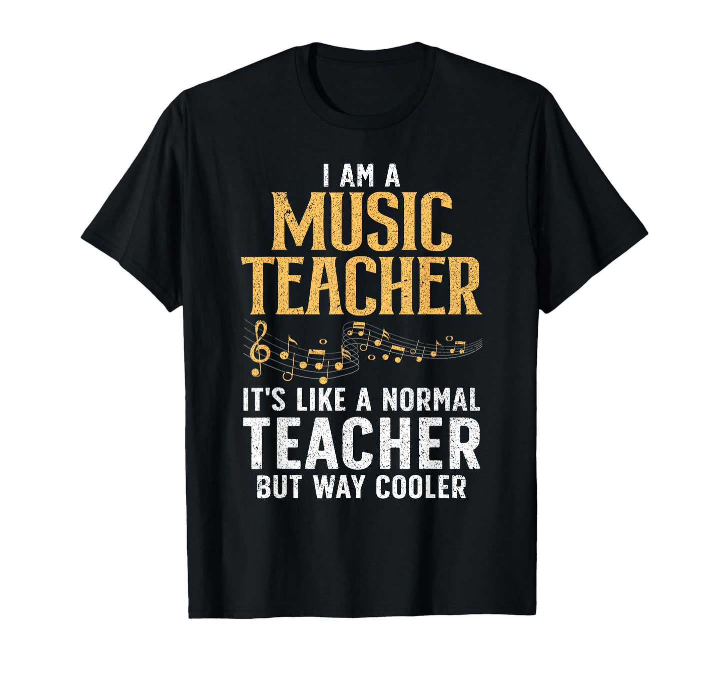 Cool Music Teacher Art for Men Women School Orchestra Coach T-Shirt
