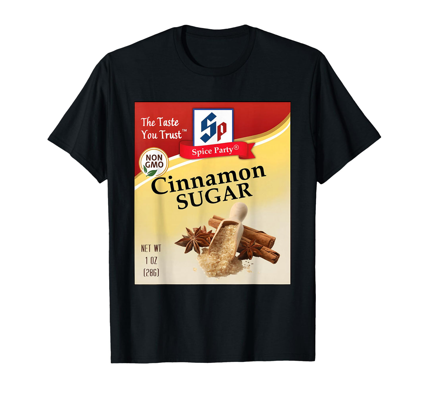 Cinnamon Sugar Condiment Costume Holiday Spice Group Costume T-Shirt