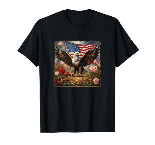 Daughter eagle American Revolution USA history lineage T-Shirt