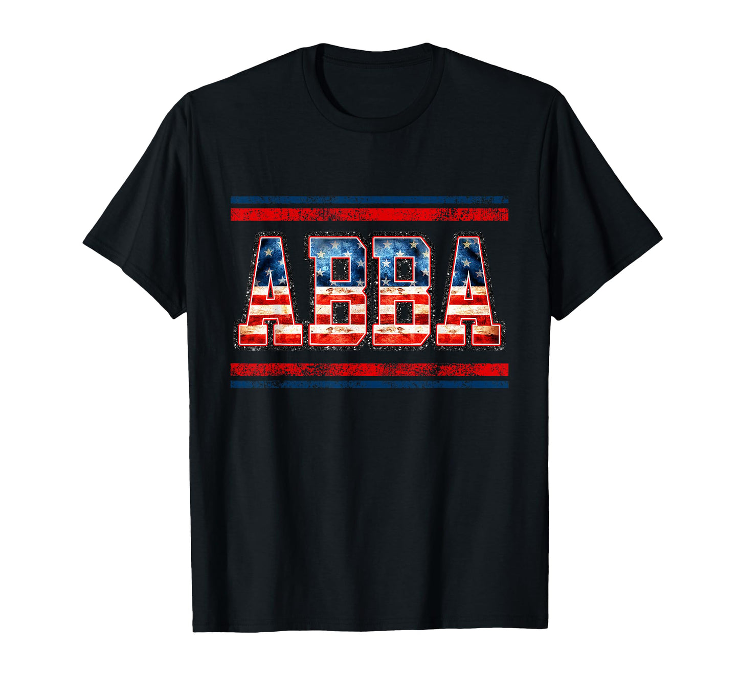 4th of July Abba Flag Shirt, Vintage Abba Shirt T-Shirt
