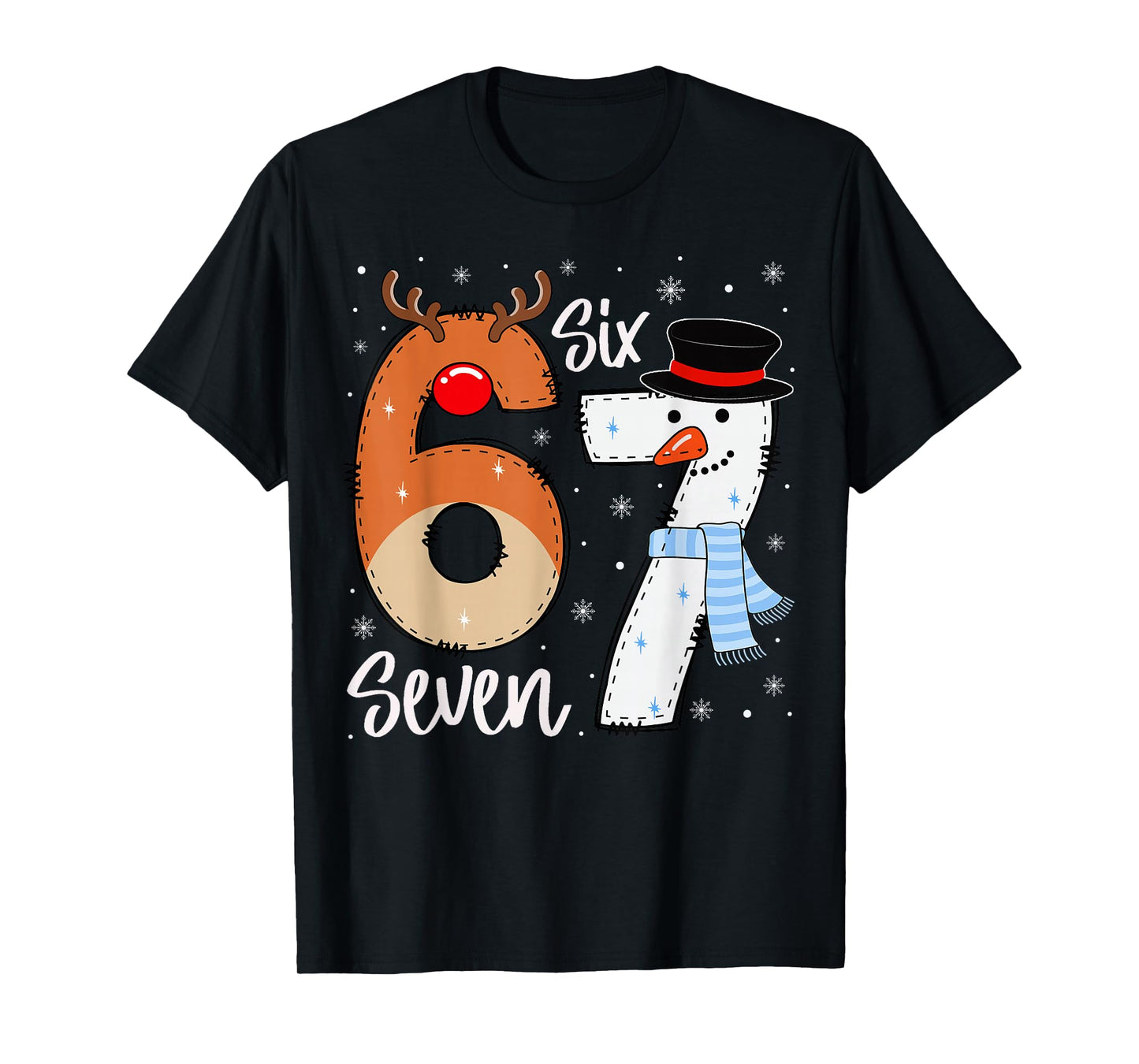 67 Meme Six Seven for Kids Women Men Boys Girls Christmas T-Shirt