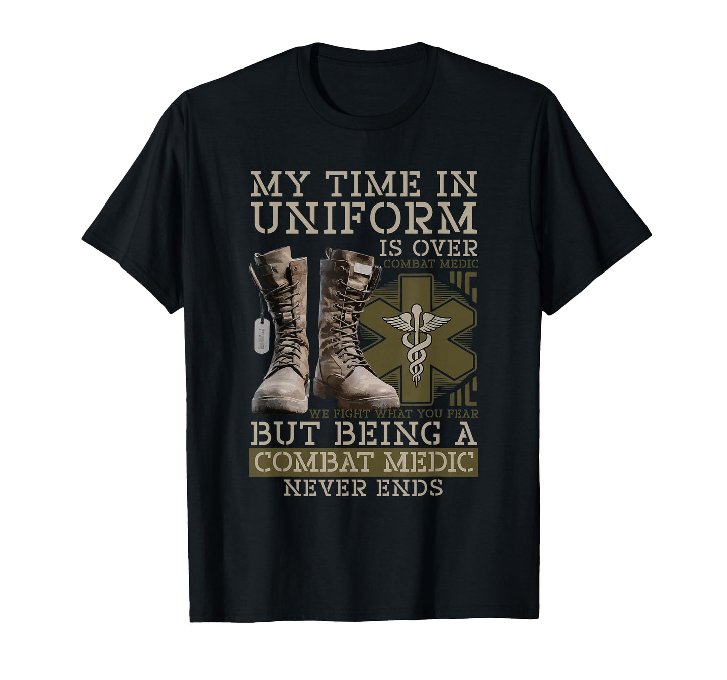 Combat Medic First Aid Field Medic Military T-Shirt
