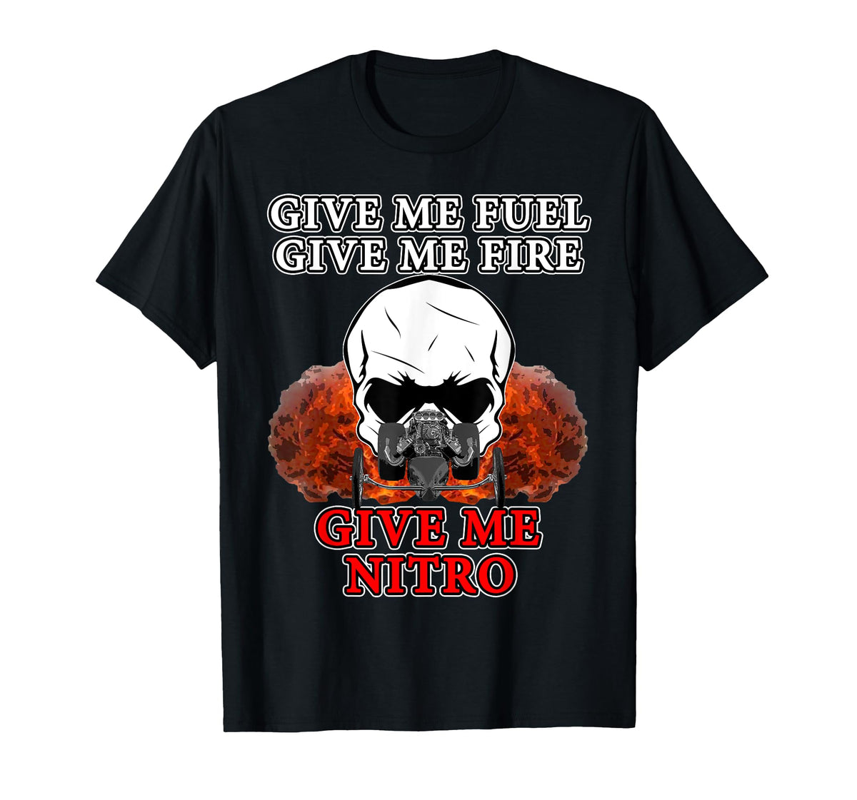 Nitro Drag Racing Top Fuel Dragsters T-Shirt