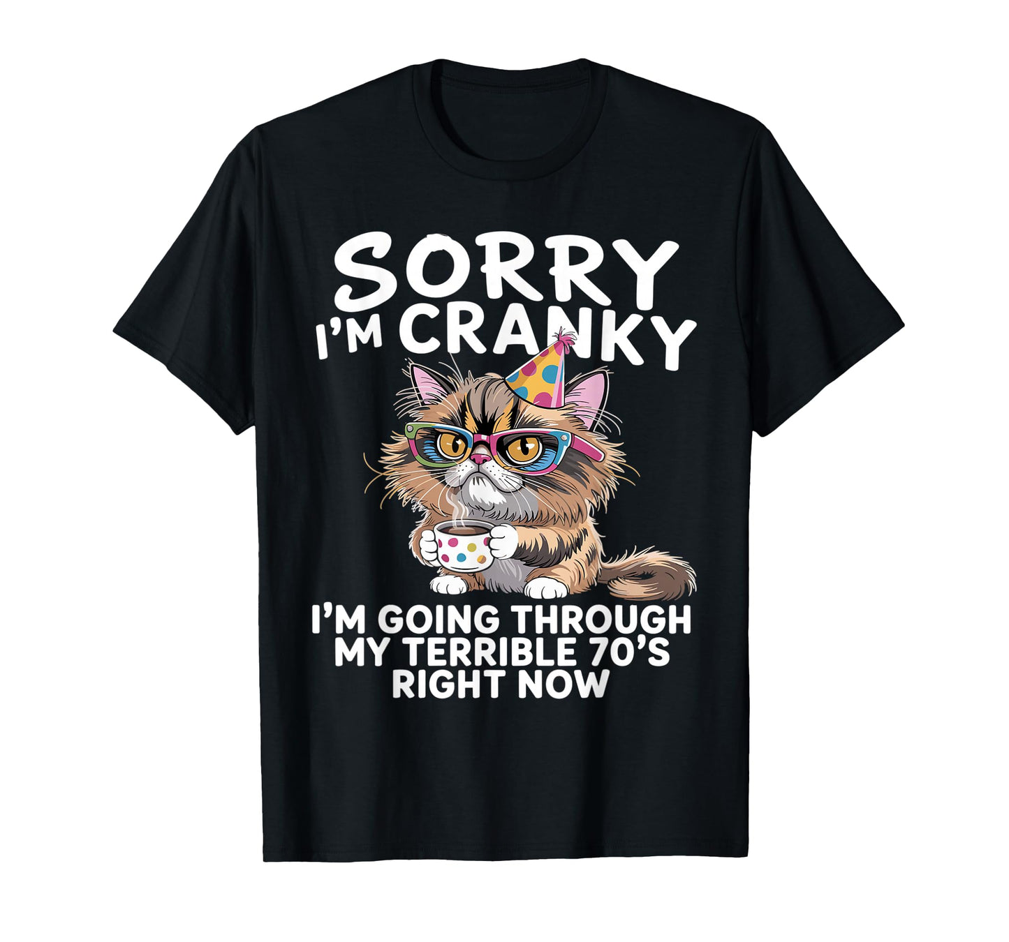 Sorry I'm Cranky I'm Going Through My Terrible 70’s T-Shirt