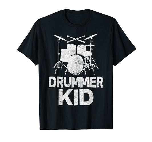 Drummer Kid Drum Gifts Drummer Boy Toddler T-Shirt