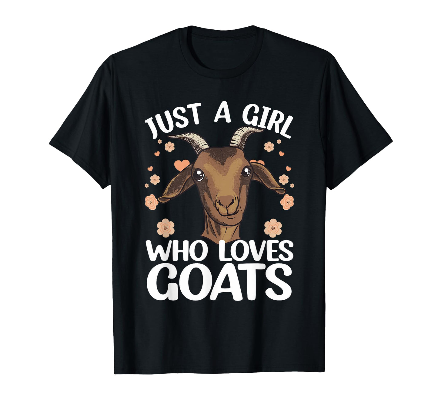 Cool Goat For Women Girls Goat Whisperer Farm Animal Farmer T-Shirt