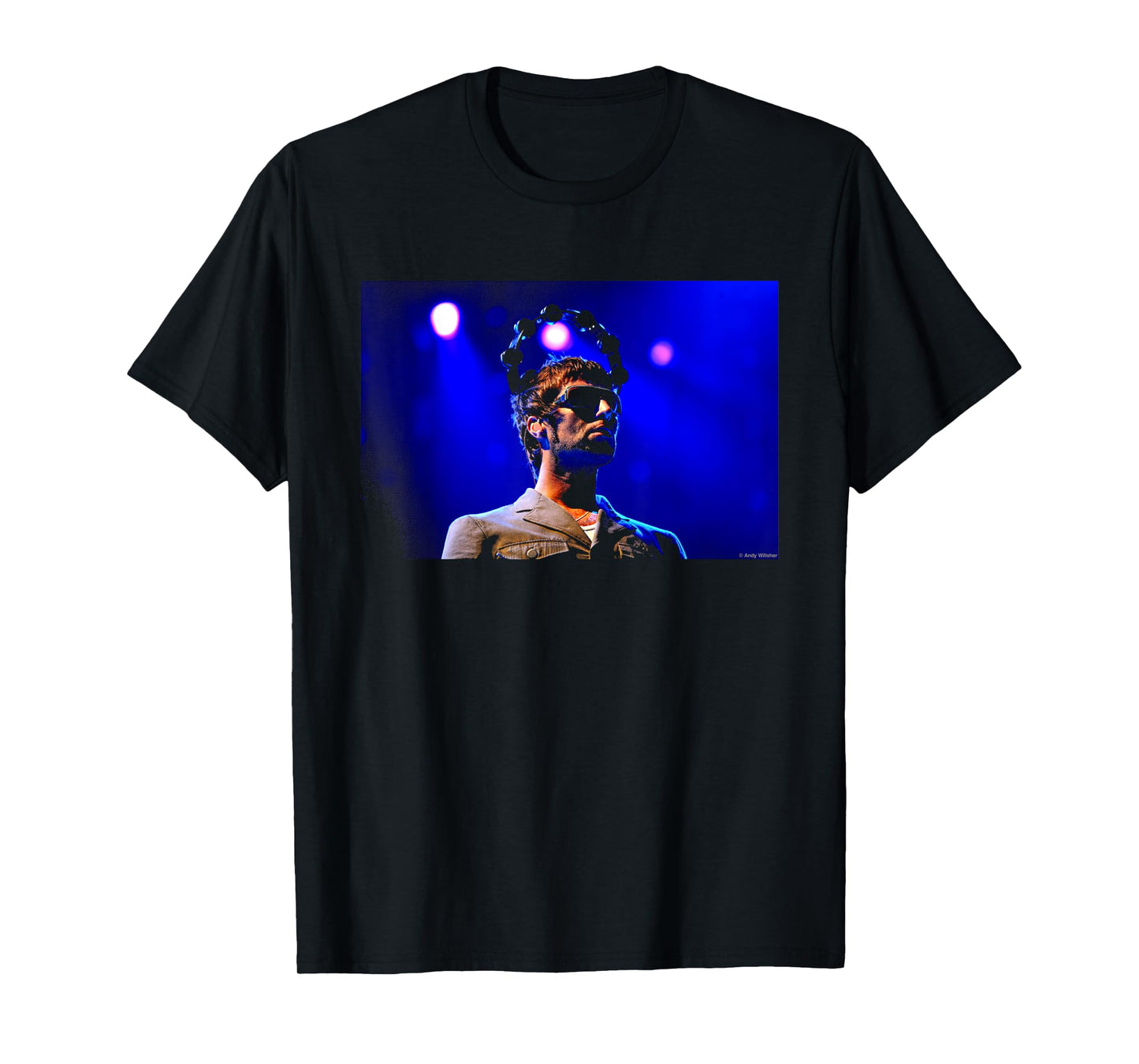 Liam Gallagher Oasis Live V Festival 2005 By Andy Willsher T-Shirt