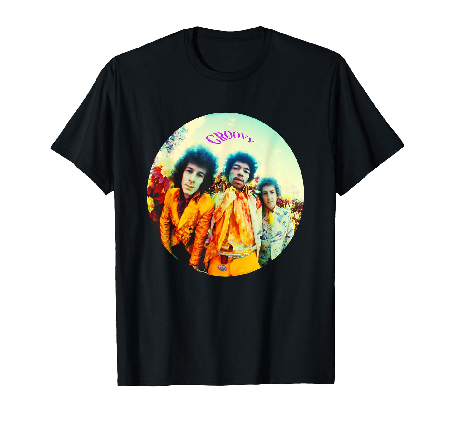 Karl Ferris Are You Experienced Jimi Hendrix Groovy T-Shirt