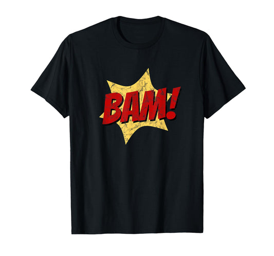 Bam! Funny Comic Sound Retro Pop Art T-Shirt