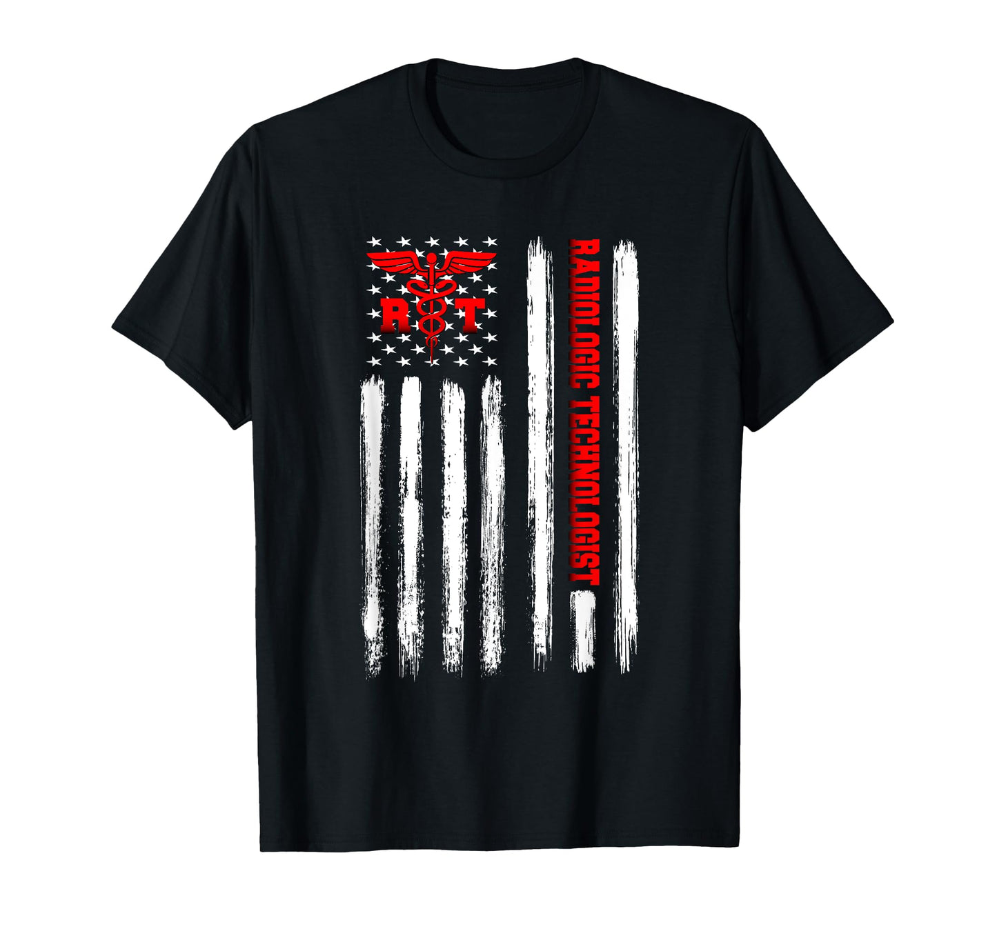 American Flag Radiologic Technologist Rad Tech Week Gift T-Shirt