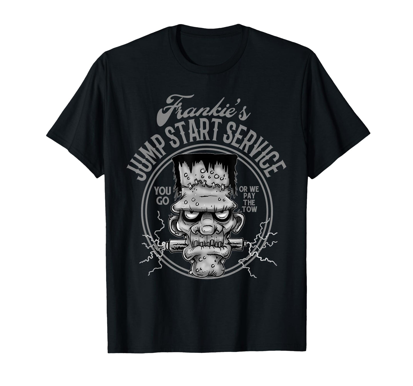 Frankie's Jump Start Service Hot Rod Rat Rod T-Shirt T-Shirt