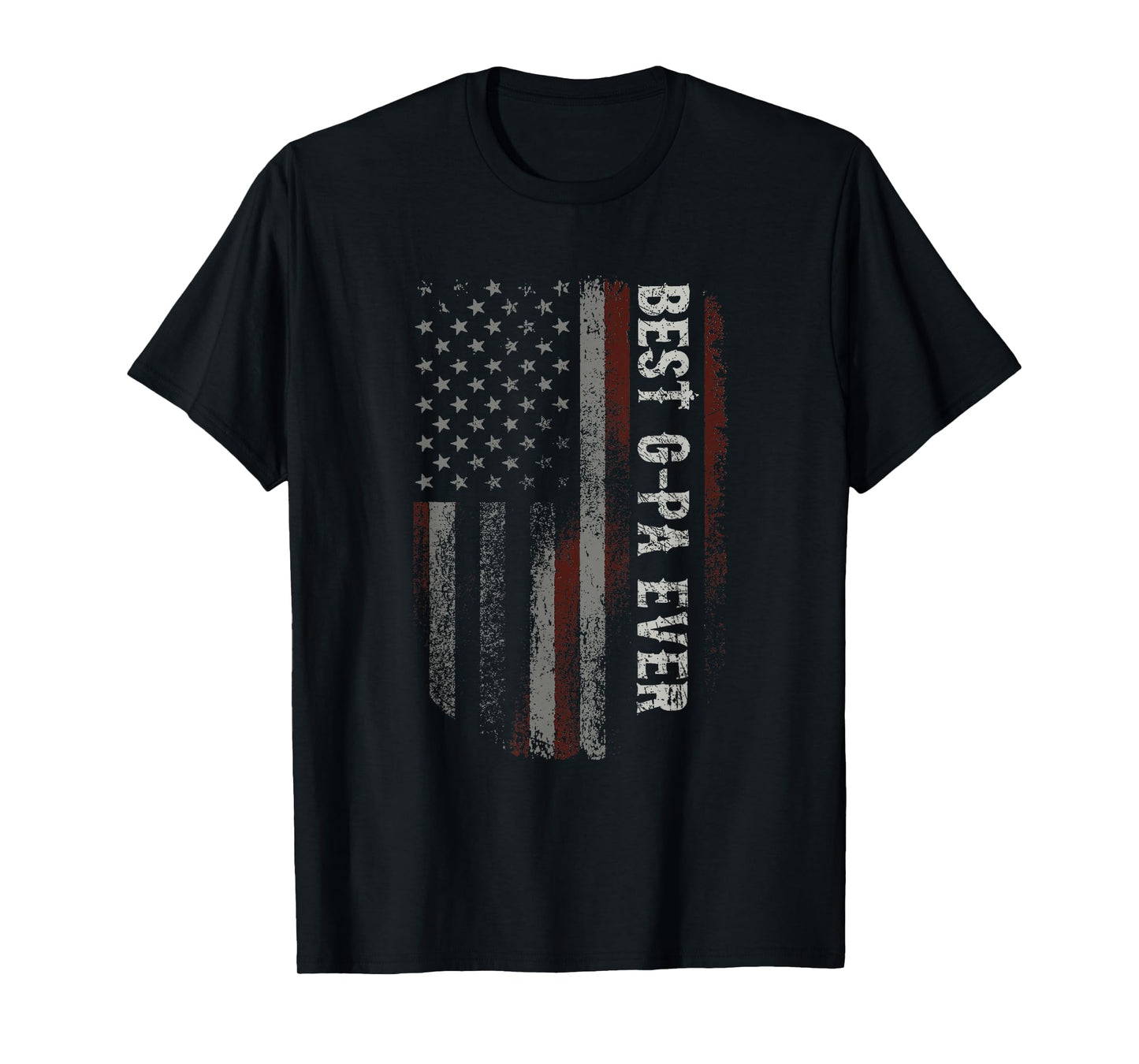 Best G-pa Ever American Flag Funny Grandpa Father's Day T-Shirt