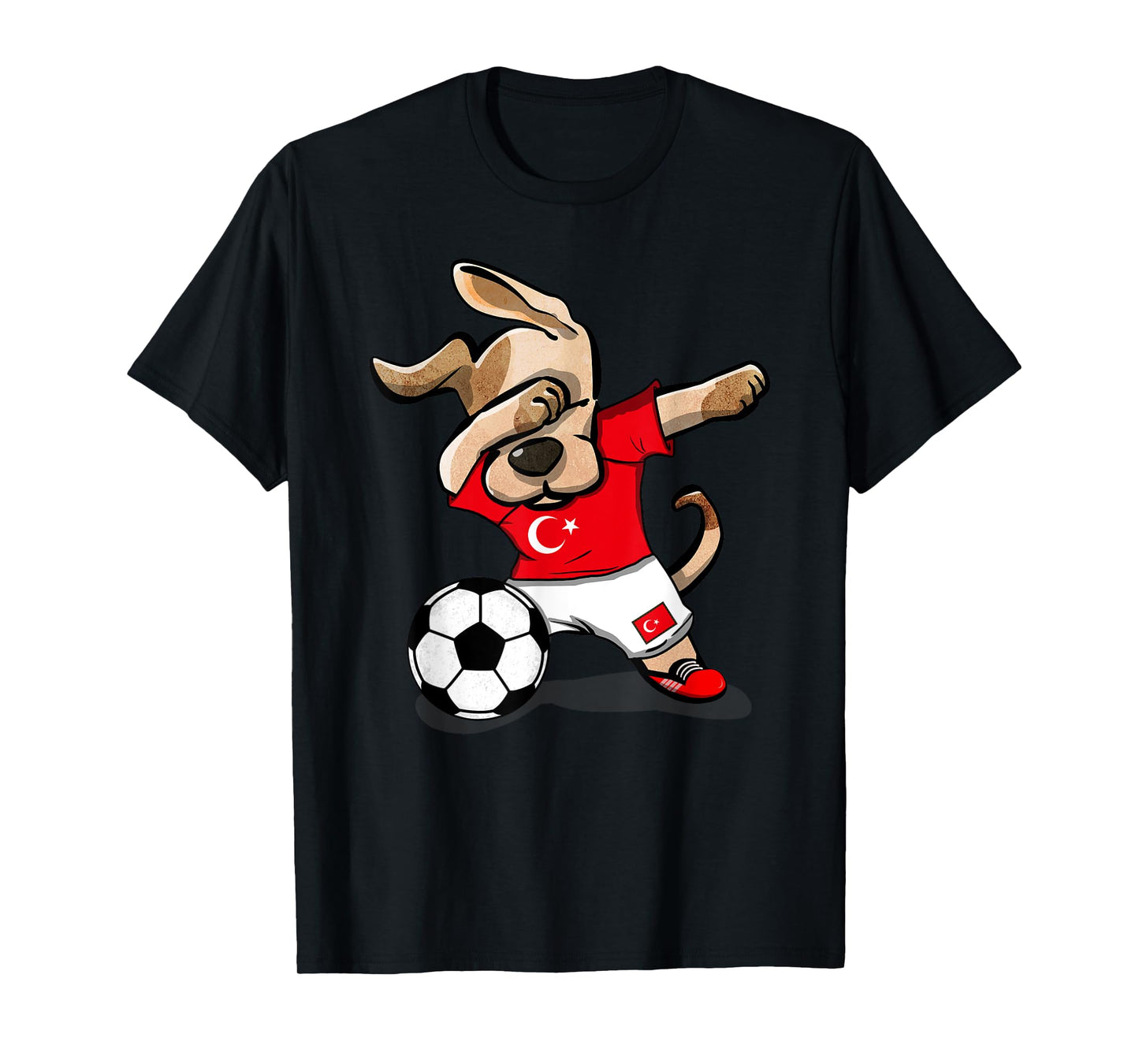 Dog Dabbing Soccer Turkey Jersey Shirt Turkish Football Men Women Kids T-Shirt